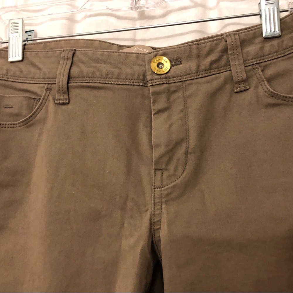 Khaki pants - jeans-style but not denim!
